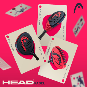 CONTROL THE GAME YOUR WAY WITH OUR NEW TEARDROP-SHAPED RADICAL RACKET SERIES