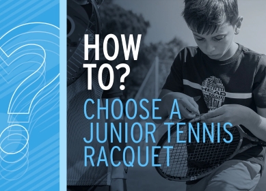 How To Choose A Junior Tennis Racket For Kids