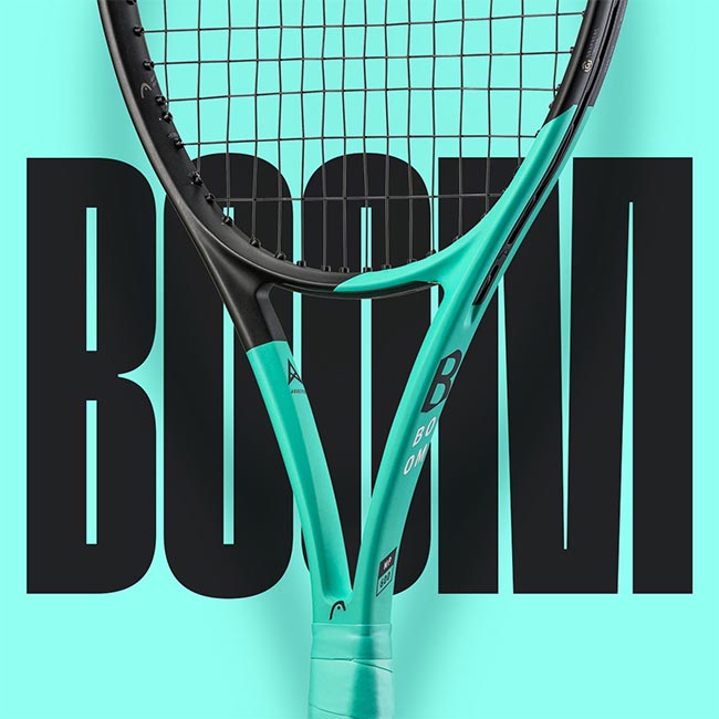 BOOM tennis racquet series from HEAD