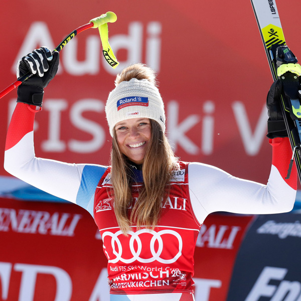 First Super-G victory for Corinne Suter