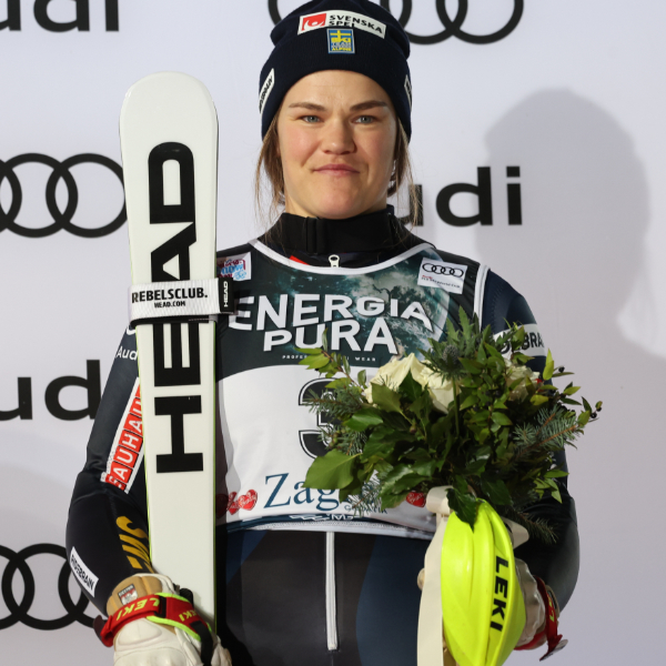 Slalom podium No. 3 for Anna Swenn-Larsson