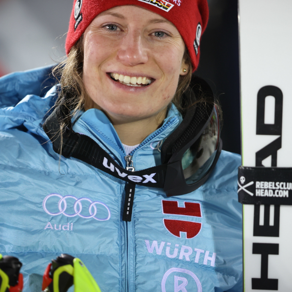 Erstes Slalom-Podium für Lena Dürr