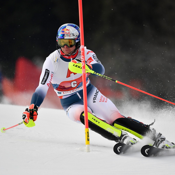 Alexis Pinturault second at the Night Race in Schladming