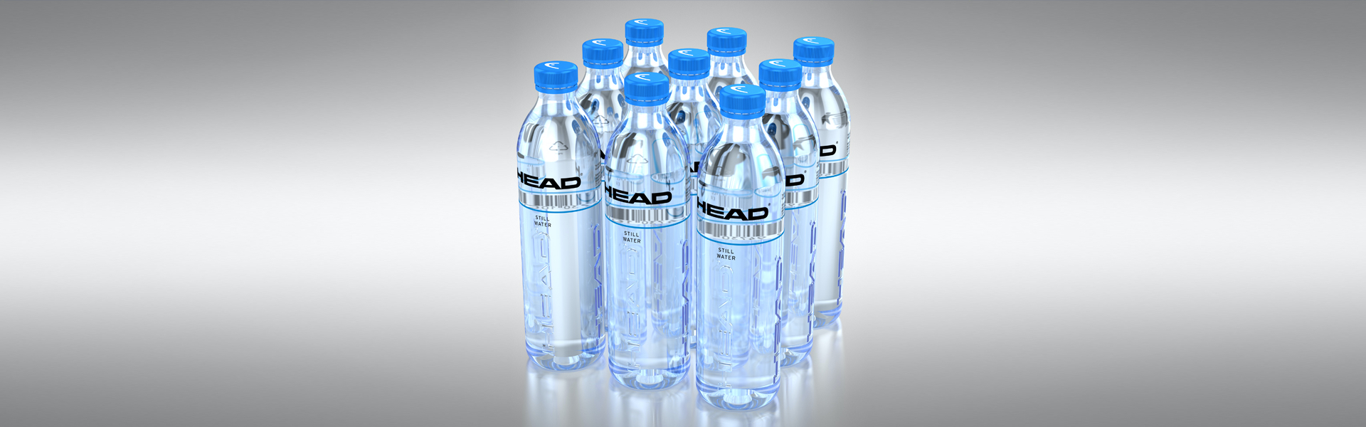 HEAD Drinks water bottles