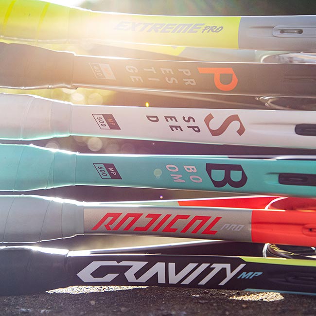 New Model Names for our Racquets