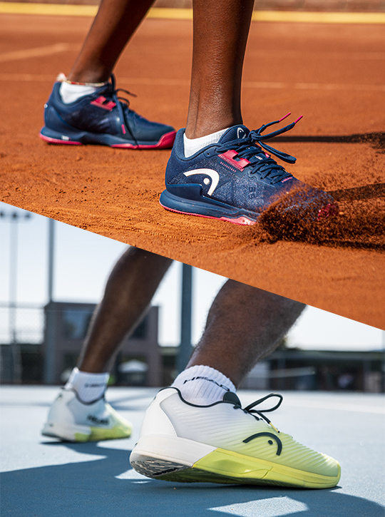 HEAD Clay court vs Hard Court shoes