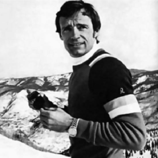 Olympic champion ski racer Jean-Claude Killy