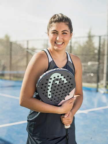 HEAD Padel Player with Alpha Pro Racquet