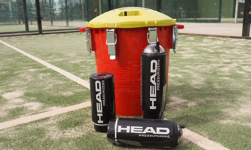 HEAD PRESSURIZERS X4 PUMP  Presurizador pelotas de Tenis y Pádel