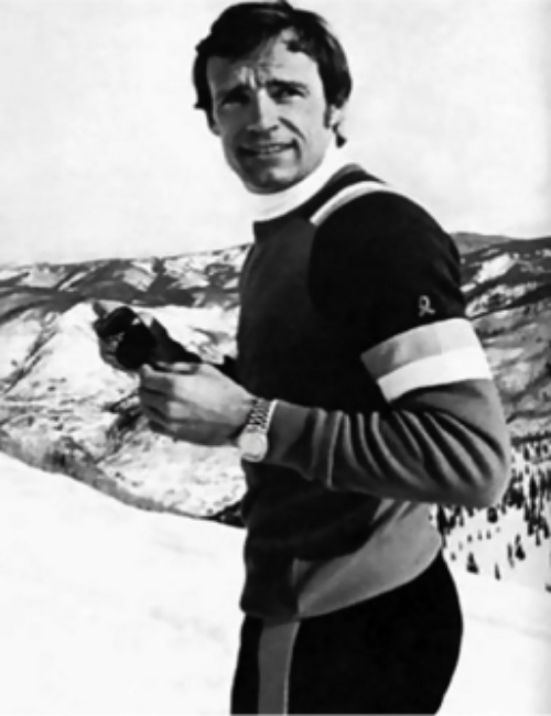 Olympic champion ski racer Jean-Claude Killy