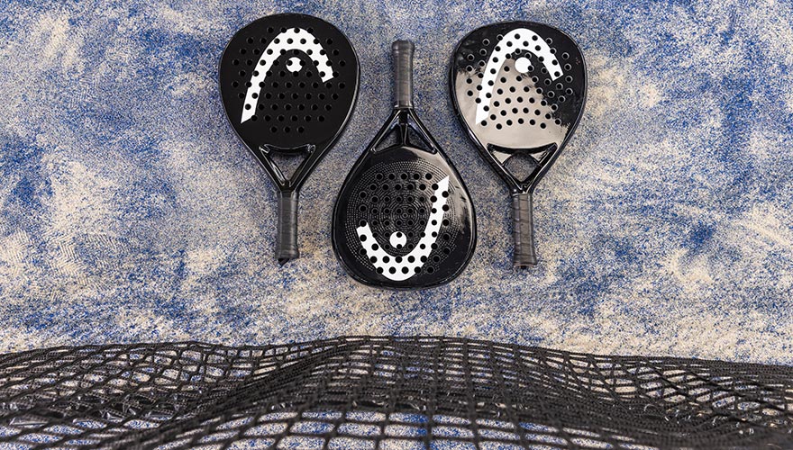 different shapes padel racquets